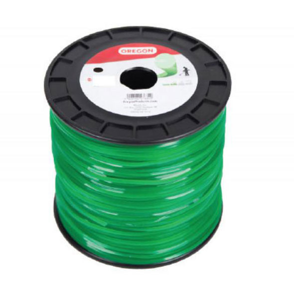Silk za trimer kockasti zelen 3.0mm x 240m