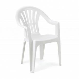 Baštenska stolica plastična Kona bela