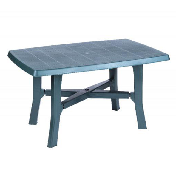 Baštenski sto plastični 138 x 88 x 72cm Rodano zeleni