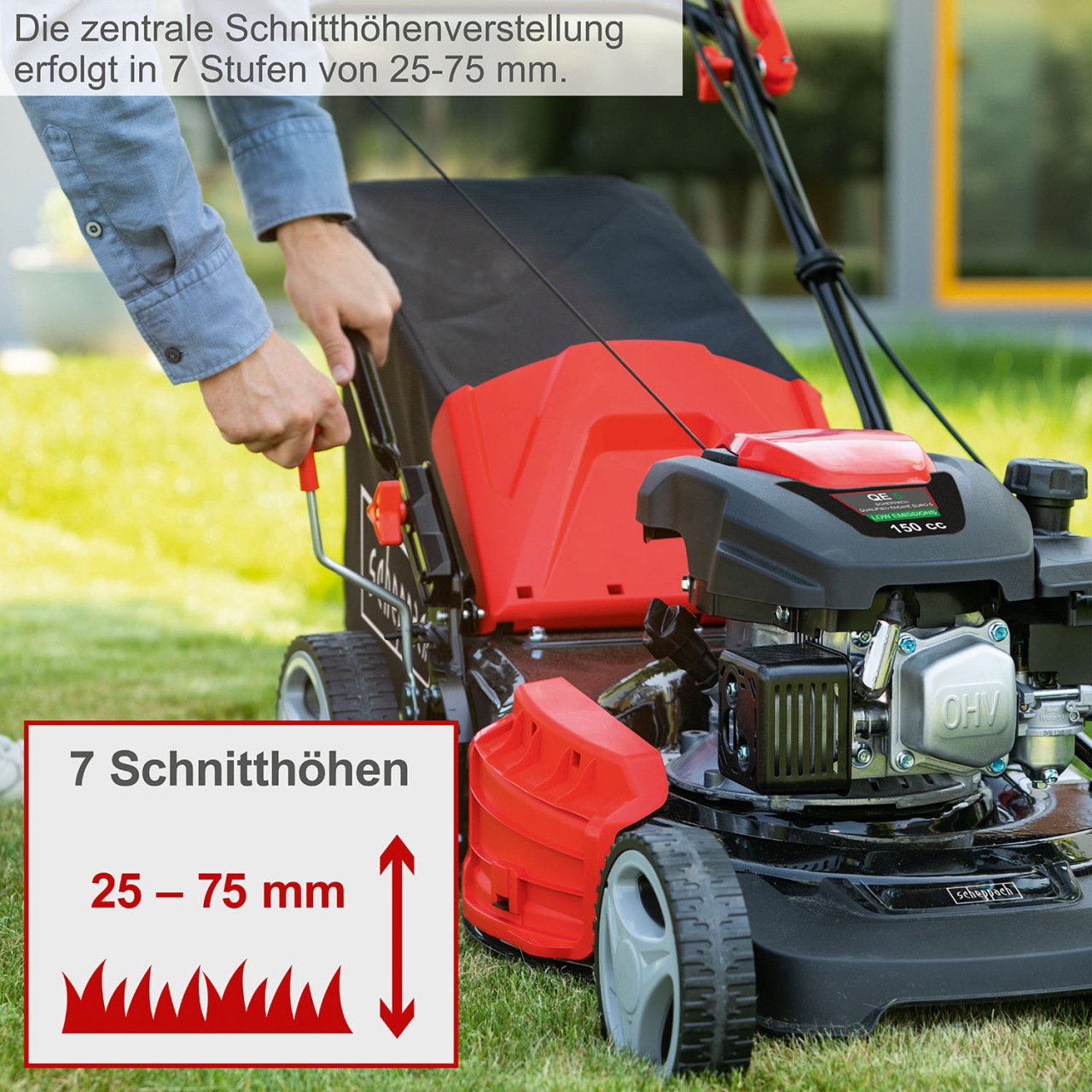 Scheppach motorna samohodna kosačica kosilica MS161-46 3.5 KS - Slika 6